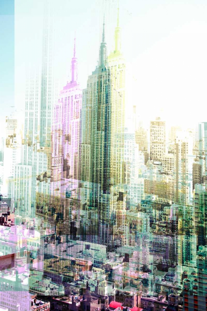 Empire State Building Multiexposure I  art print by Peter Berry for $57.95 CAD
