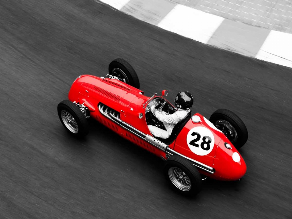 Historical race car at Grand Prix de Monaco art print by Peter Seyfferth for $57.95 CAD