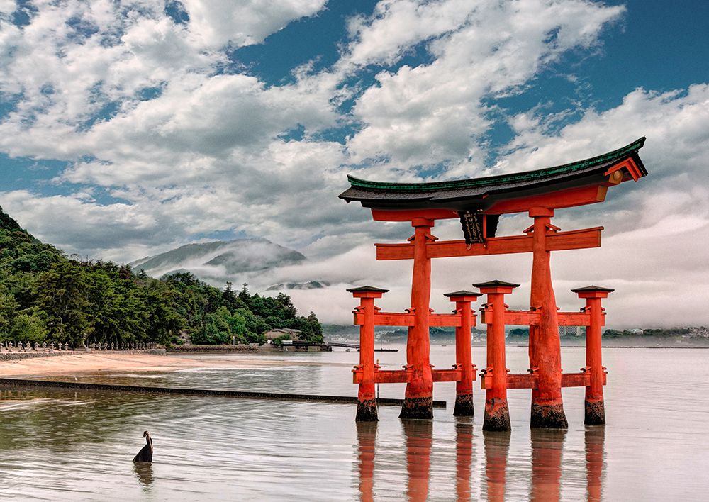 Itsukushima Shrine-Hiroshima-Japan  art print by Pangea Images for $57.95 CAD