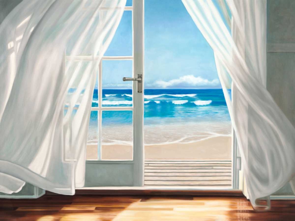 Window by the Sea art print by Pierre Benson for $57.95 CAD