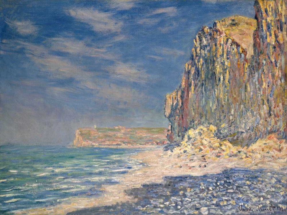 Falaise near Fecamp art print by Claude Monet for $57.95 CAD