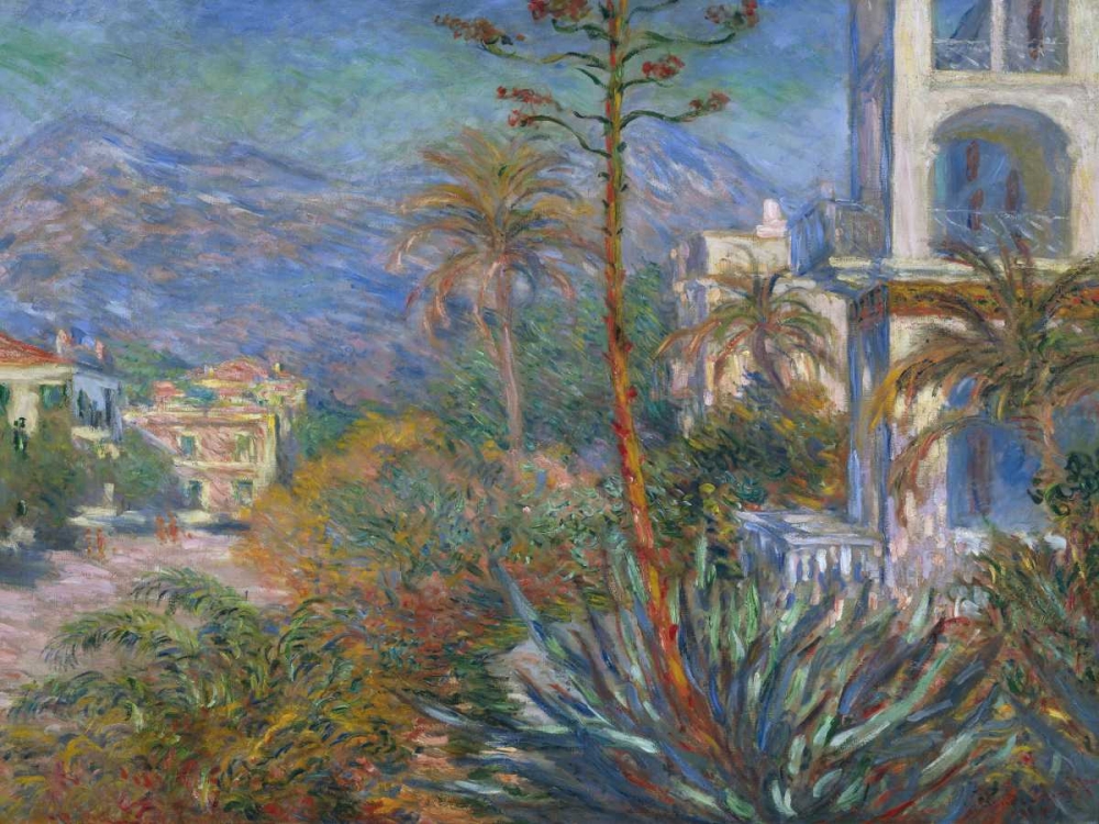 The Villas at Bordighera art print by Claude Monet for $57.95 CAD