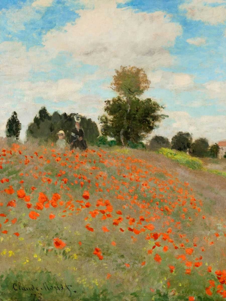 Coquelicots art print by Claude Monet for $57.95 CAD