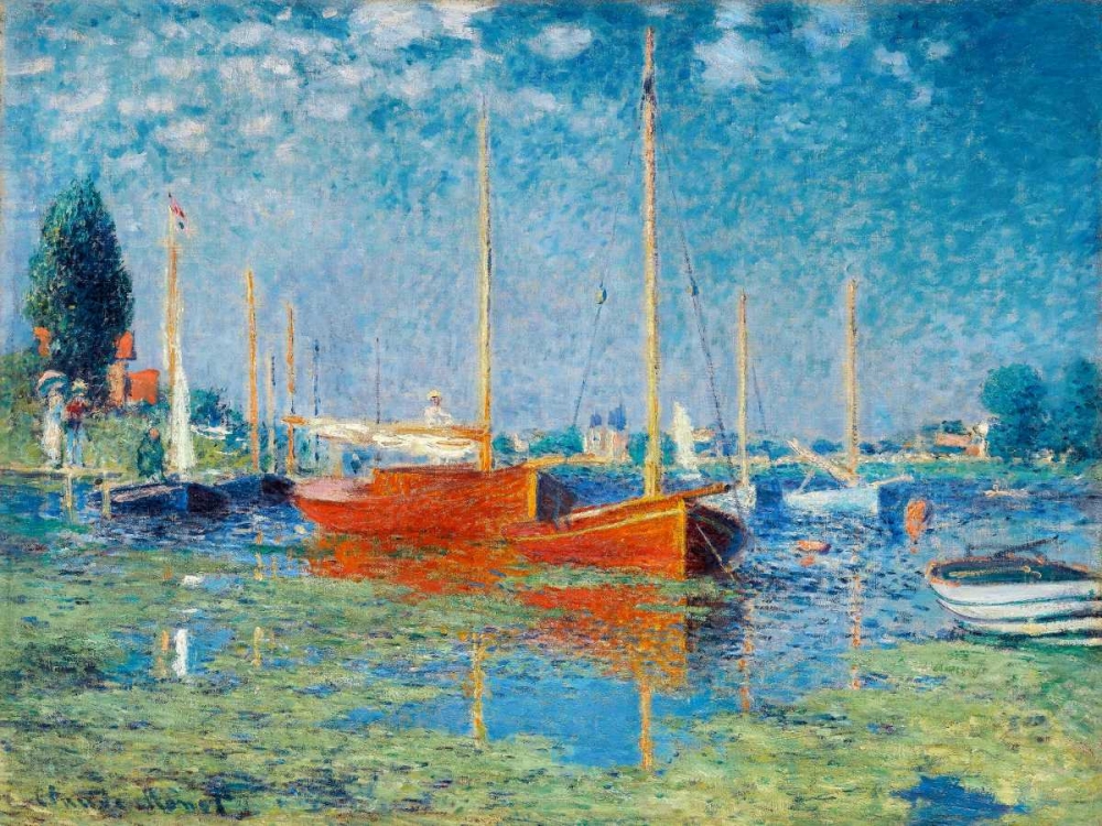 Argenteuil art print by Claude Monet for $57.95 CAD