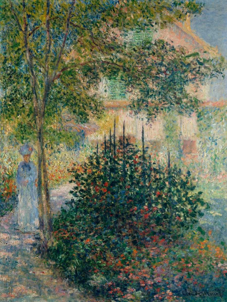 In the Garden at Argenteuil art print by Claude Monet for $57.95 CAD