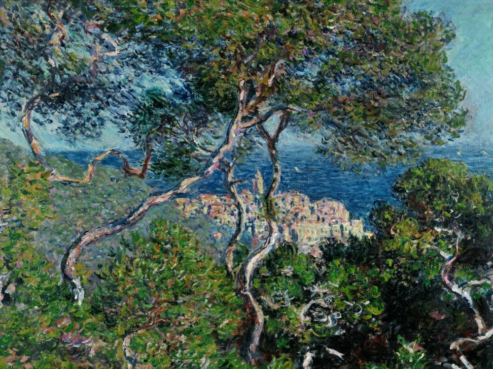 View of Bordighera,Italy art print by Claude Monet for $57.95 CAD