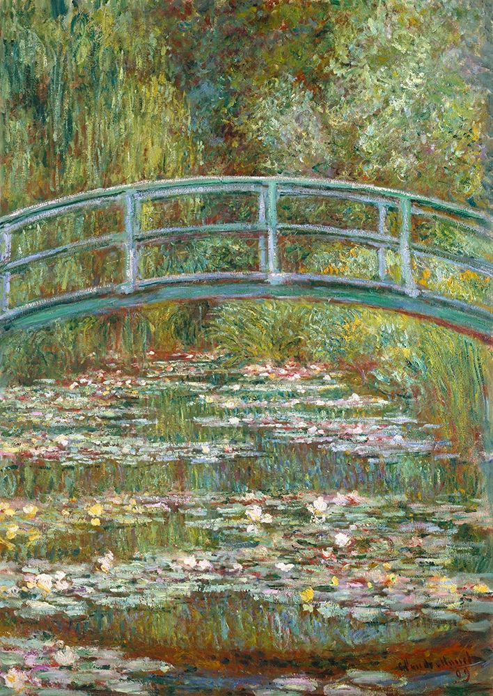 The Water-Lily Pond art print by Claude Monet for $57.95 CAD