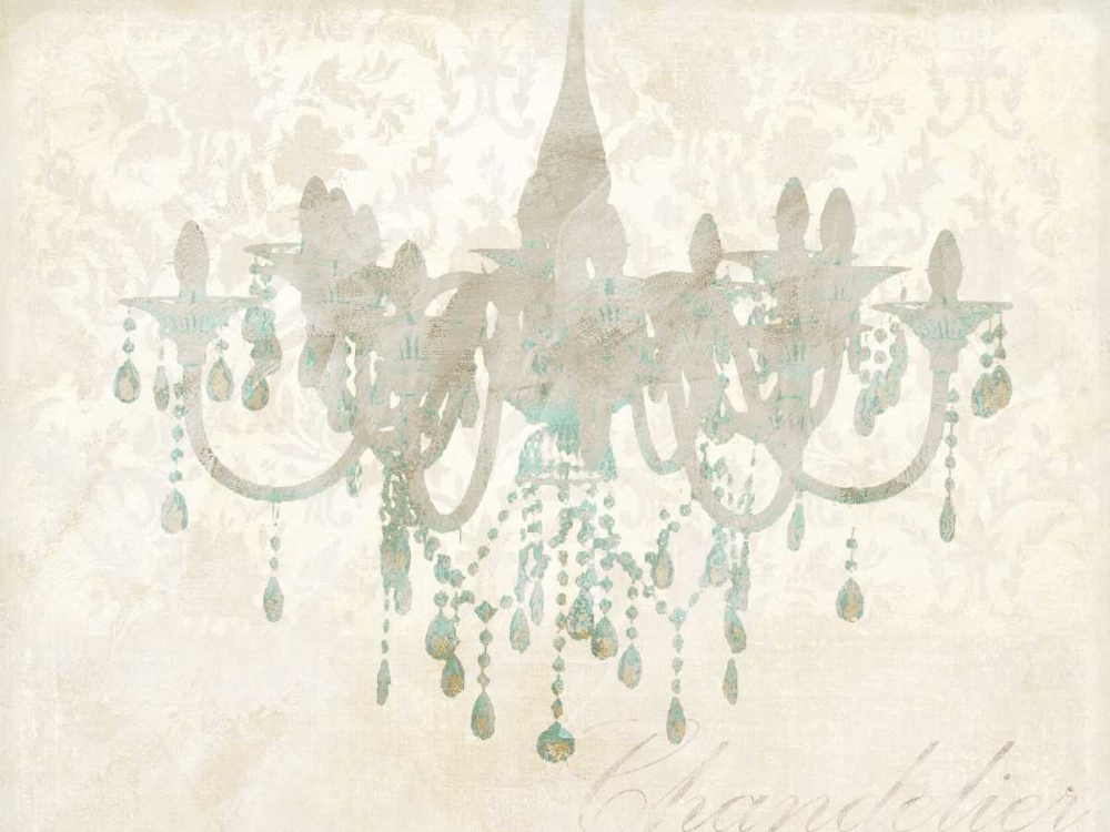 Chandelier art print by Remy Dellal for $57.95 CAD