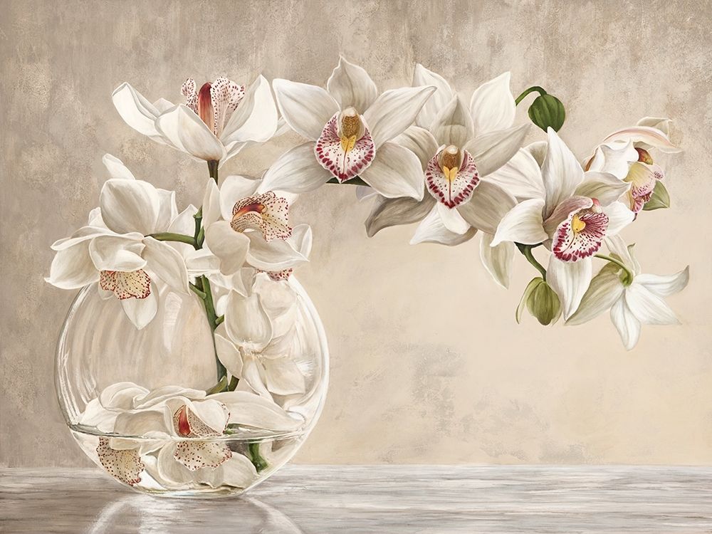 Orchid Vase art print by Remy Dellal for $57.95 CAD