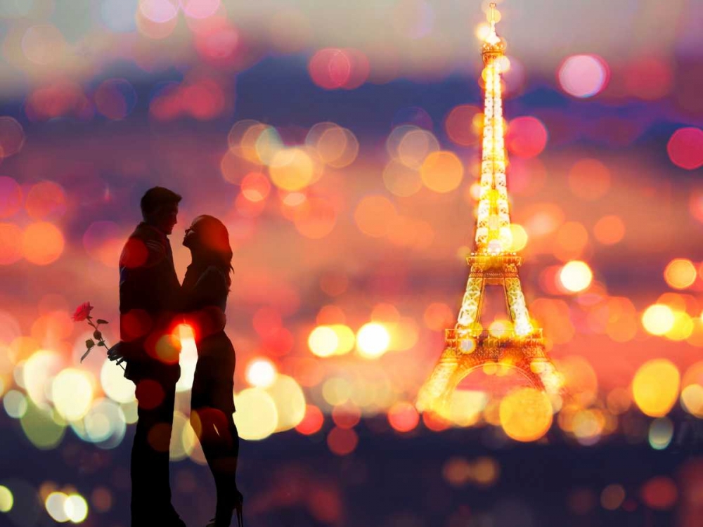 A Date in Paris art print by Dianne Loumer for $57.95 CAD