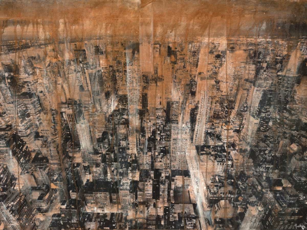 NYC Aerial 4 art print by Dario Moschetta for $57.95 CAD
