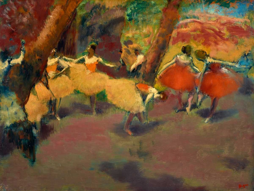 Before the Performance art print by Edgar Degas for $57.95 CAD
