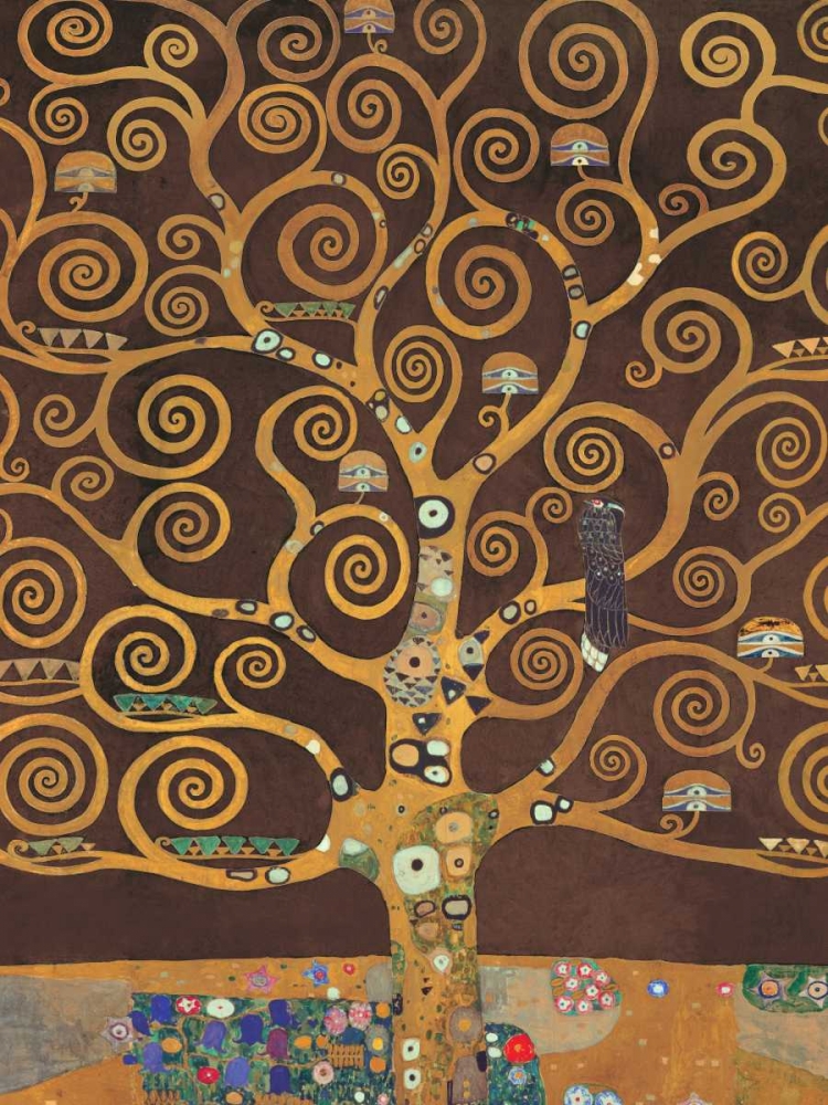 Tree of Life-Brown Variation art print by Gustav Klimt for $57.95 CAD