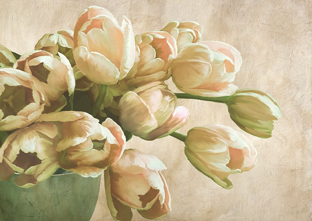 Modern Tulips art print by Luca Villa for $57.95 CAD