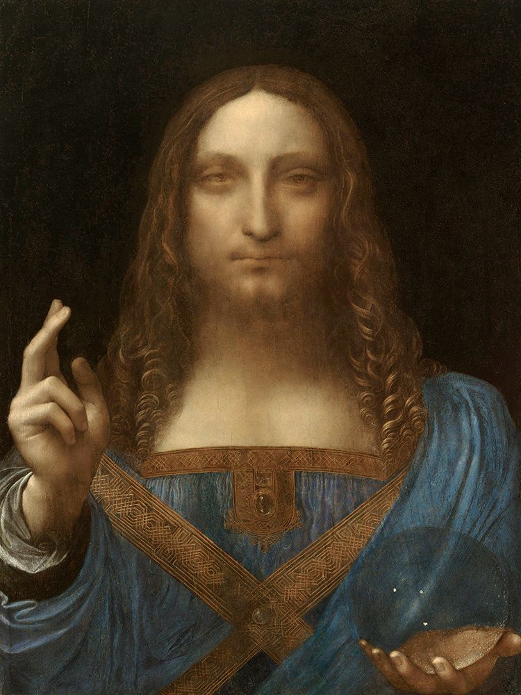 Salvator Mundi, ca. 1500 art print by Leonardo da Vinci for $57.95 CAD