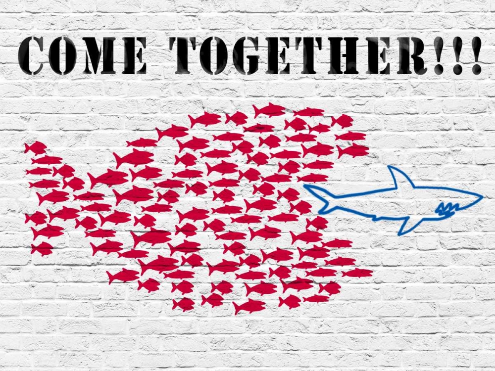 Come together!!! art print by Masterfunk collective for $57.95 CAD