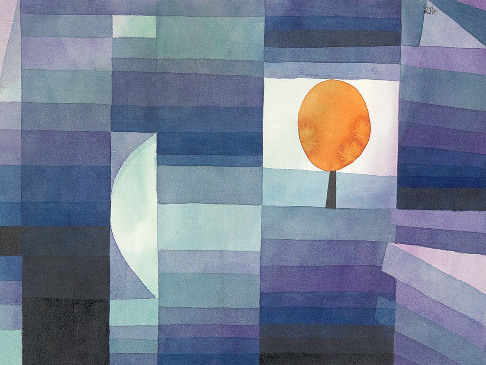 The Harbinger of Autumn art print by Paul Klee for $57.95 CAD