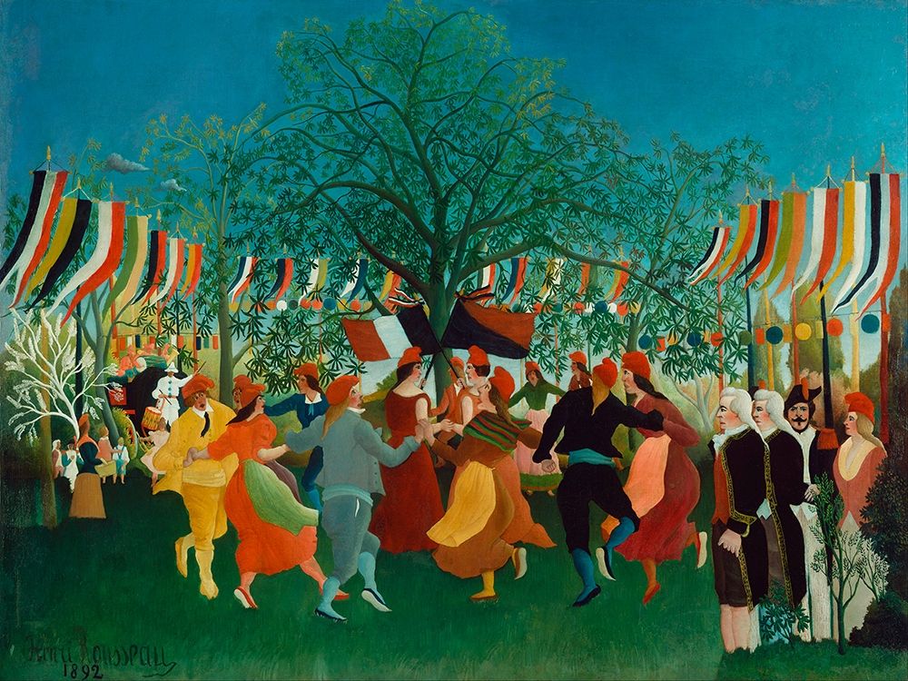 A Centennial of Independence art print by Henri Rousseau for $57.95 CAD