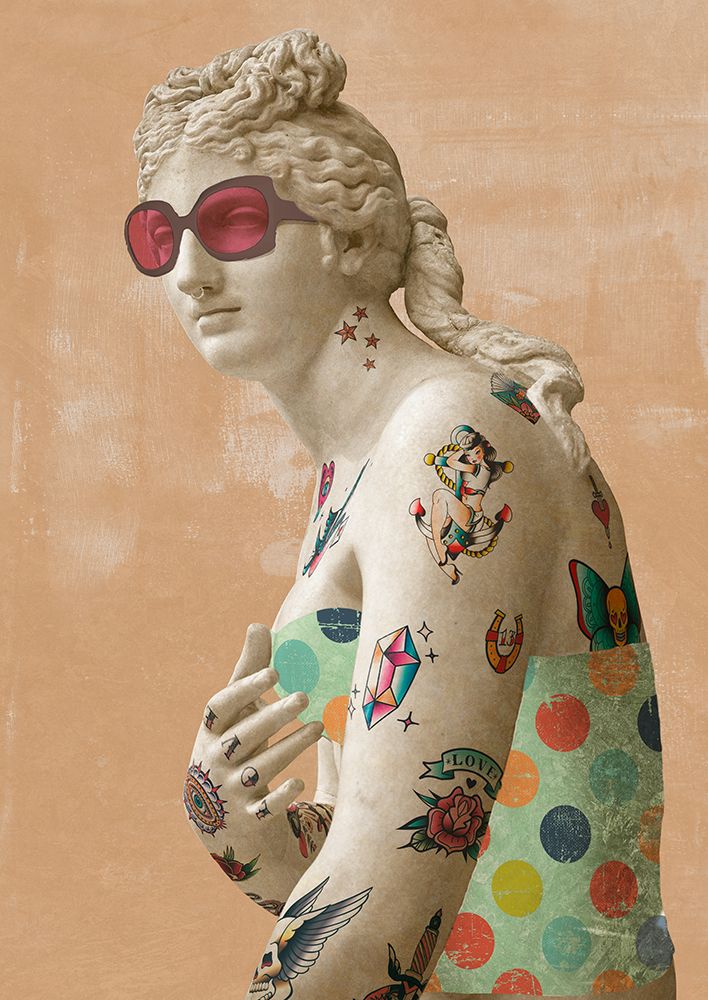 Tattooed Venus art print by Steven Hill for $57.95 CAD