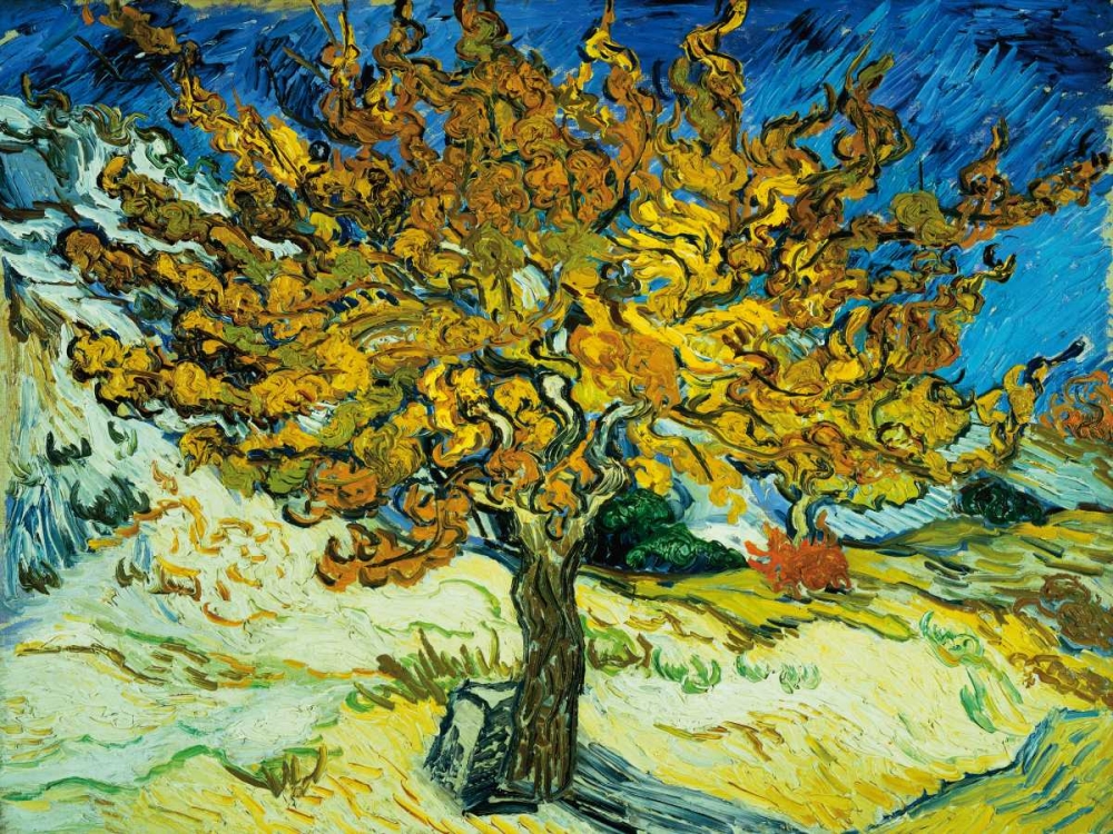 Mulberry Tree art print by Vincent Van Gogh for $57.95 CAD