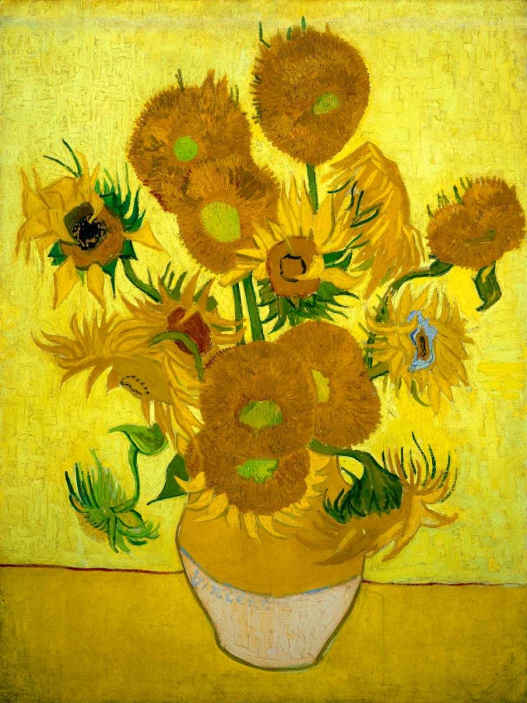 Zonnebloemen art print by Vincent Van Gogh for $57.95 CAD