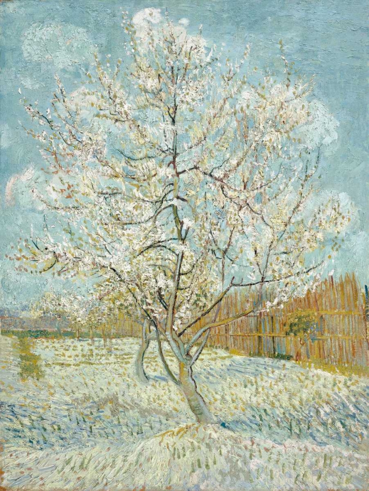 The Pink Peach Tree art print by Vincent van Gogh for $57.95 CAD