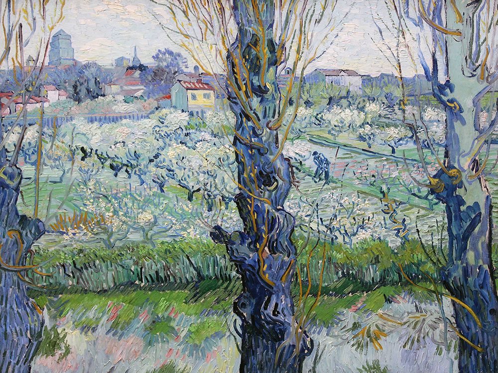View of Arles art print by Vincent van Gogh for $57.95 CAD
