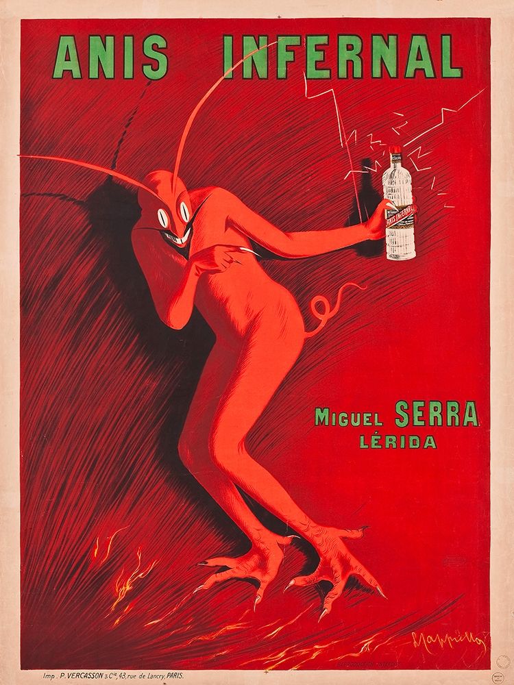 Anis Infernal art print by Leonetto Cappiello for $57.95 CAD