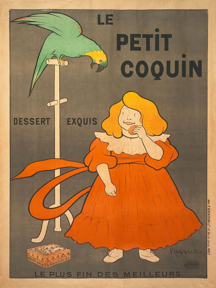 Le Petit Coquin-dessert exquis art print by Leonetto Cappiello for $57.95 CAD