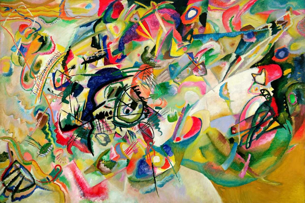 Composition No. 7 art print by Wassily Kandinsky for $57.95 CAD