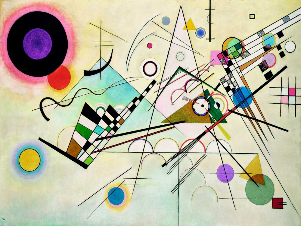 Composition VIII art print by Wassily Kandinsky for $57.95 CAD