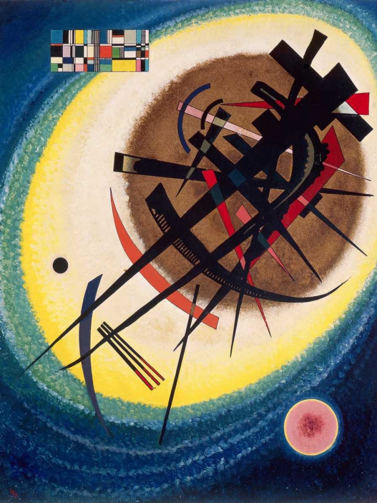 The Bright Oval art print by Wassily Kandinsky for $57.95 CAD