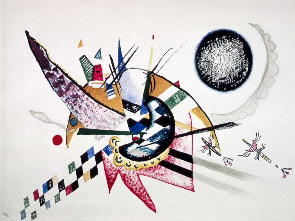 Watercolor Painting of Composition art print by Wassily Kandinsky for $57.95 CAD