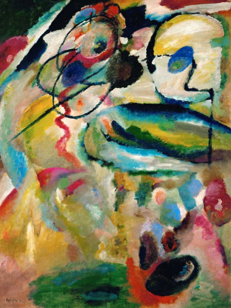 Composition art print by Wassily Kandinsky for $57.95 CAD