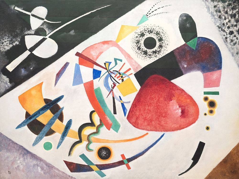 Roter Fleck art print by Wassily Kandinsky for $57.95 CAD