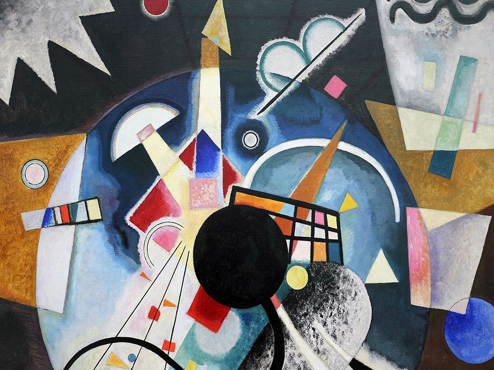 A Center (detail) art print by Wassily Kandinsky for $57.95 CAD