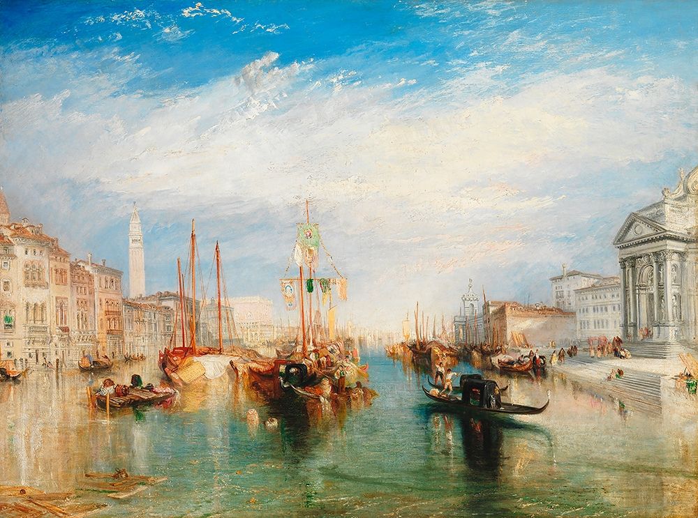 Venice- from the Porch of Madonna della Salute art print by William Turner for $57.95 CAD
