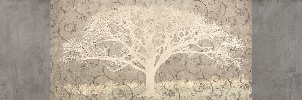 Grey Brocade Panel art print by Alessio Aprile for $57.95 CAD