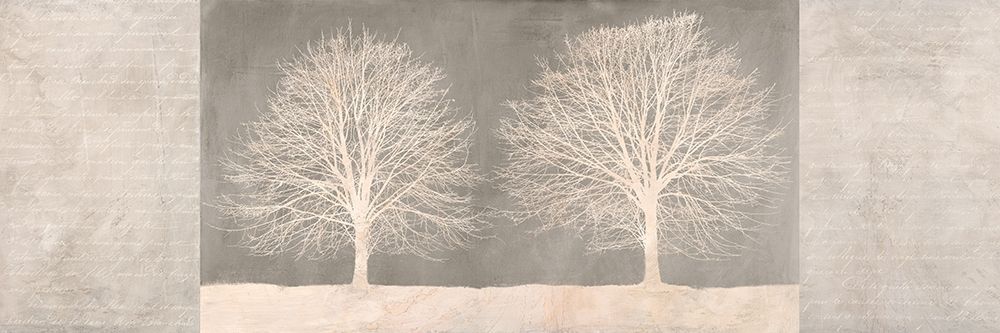 Trees on Grey panel art print by Alessio Aprile for $57.95 CAD