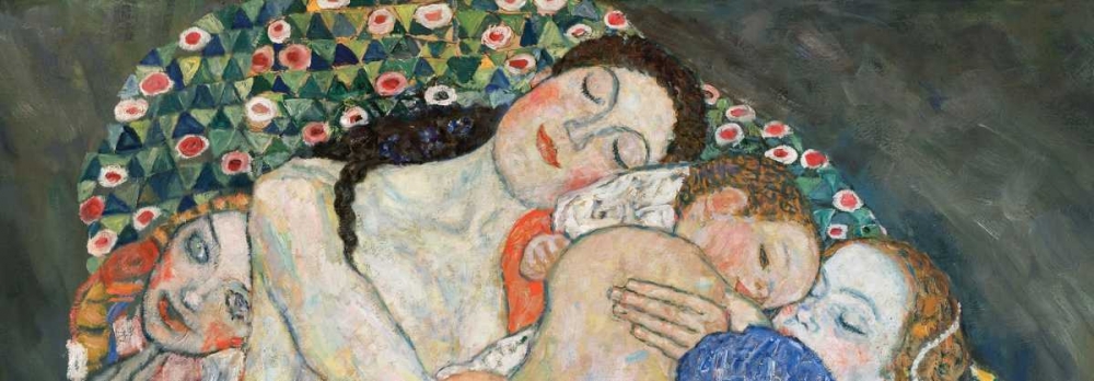 Death and Life art print by Gustav Klimt for $57.95 CAD