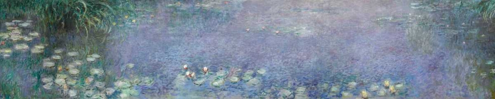 The Water Lilies - Morning art print by Claude Monet for $57.95 CAD