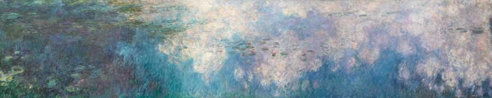 The Water Lilies - The Clouds art print by Claude Monet for $57.95 CAD