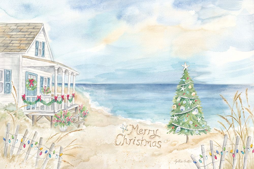 Christmas at the Cape I art print by Cynthia Coulter for $57.95 CAD