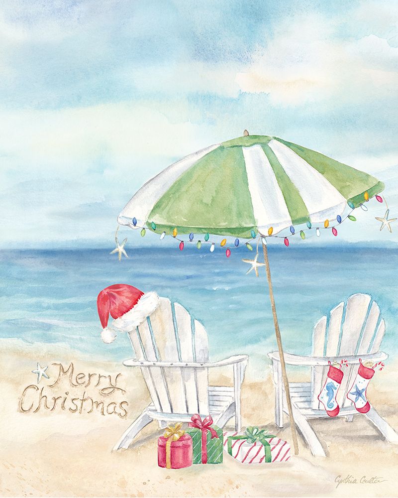 Christmas at the Cape III art print by Cynthia Coulter for $57.95 CAD