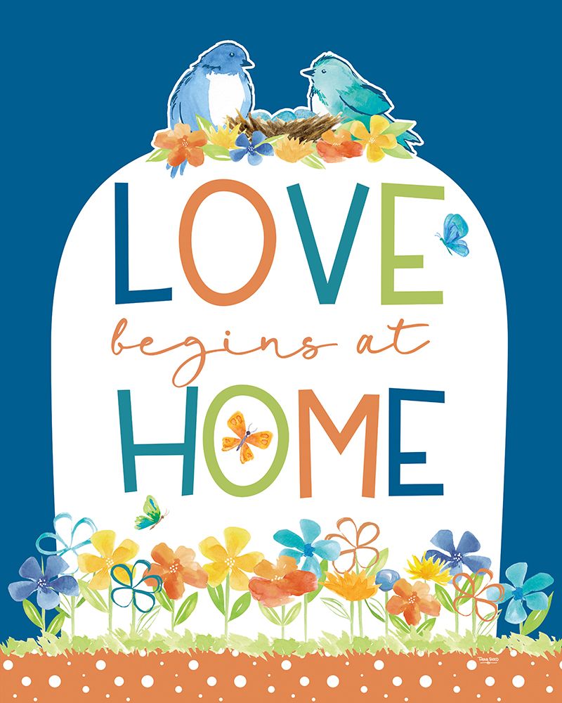 Happy at Home XXI art print by Tara Reed for $57.95 CAD