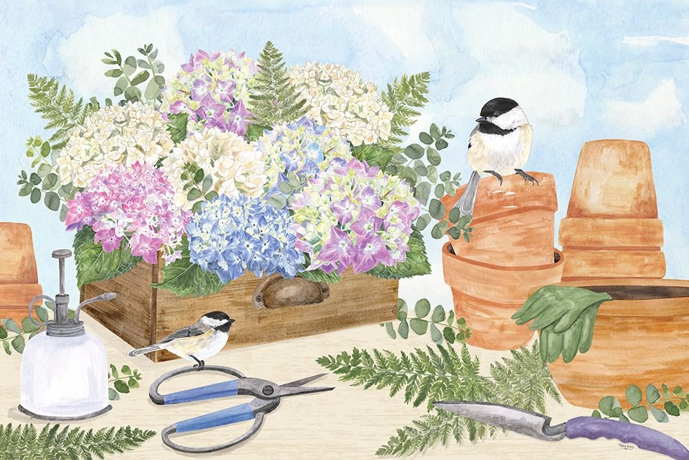 In My Garden I art print by Tara Reed for $57.95 CAD