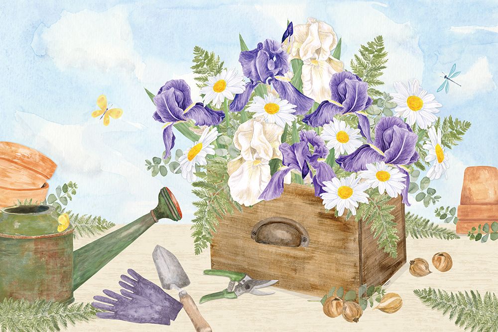 In My Garden IV art print by Tara Reed for $57.95 CAD