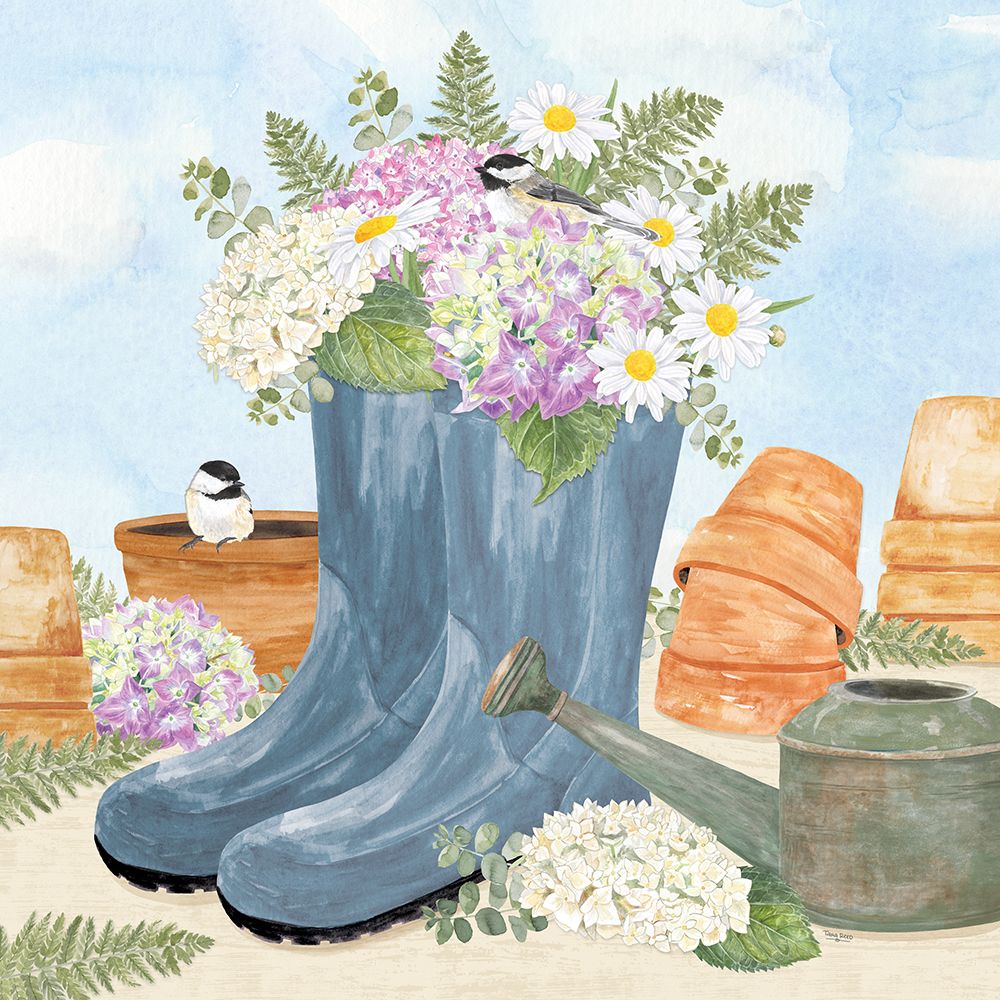 In My Garden VI art print by Tara Reed for $57.95 CAD