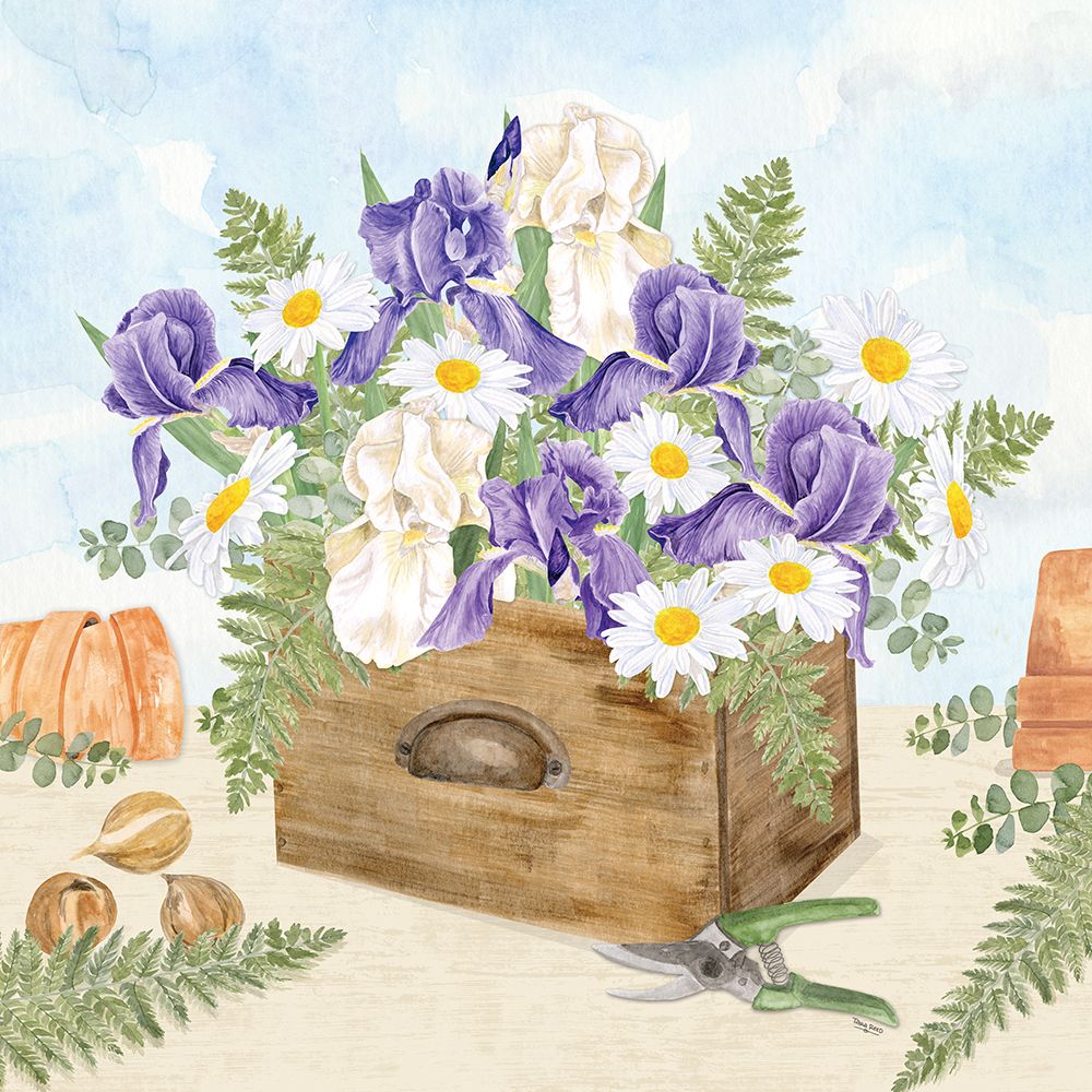 In My Garden VIII art print by Tara Reed for $57.95 CAD