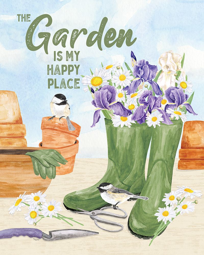 In My Garden XVI art print by Tara Reed for $57.95 CAD